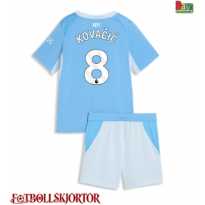 Manchester City Mateo Kovacic #8 Hemmakläder Barn 2026-27 Kortärmad (+ Korta byxor)